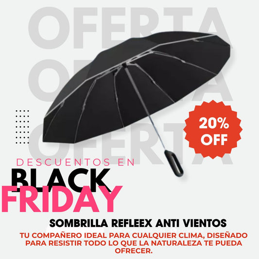 Sombrilla  REFLEX ANTIVIENTOS