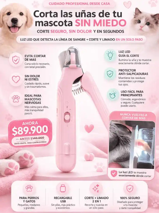 corta uñas perros